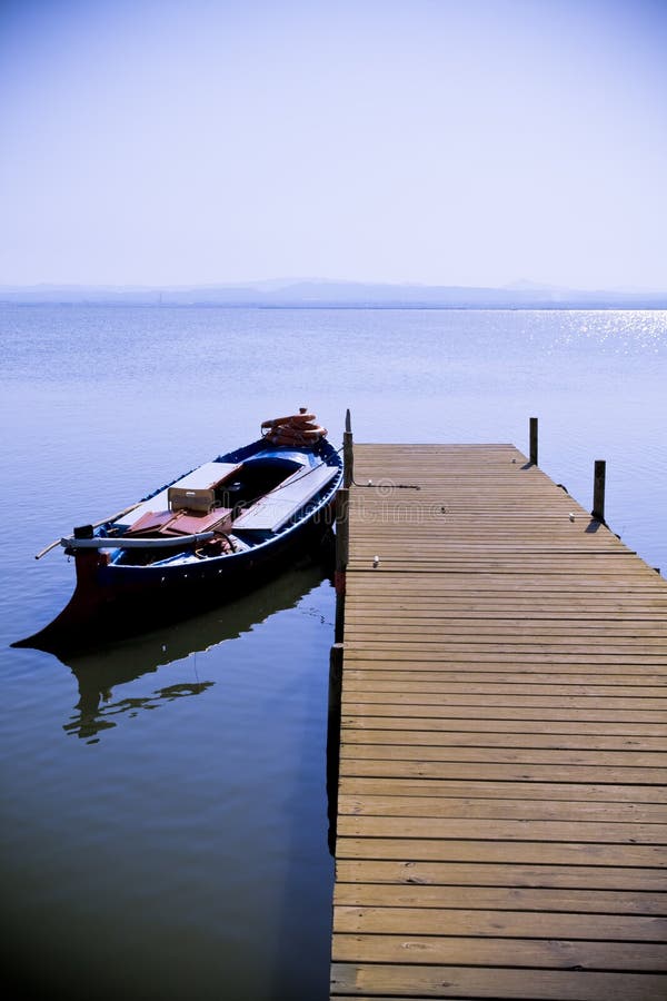 Boat in the lake