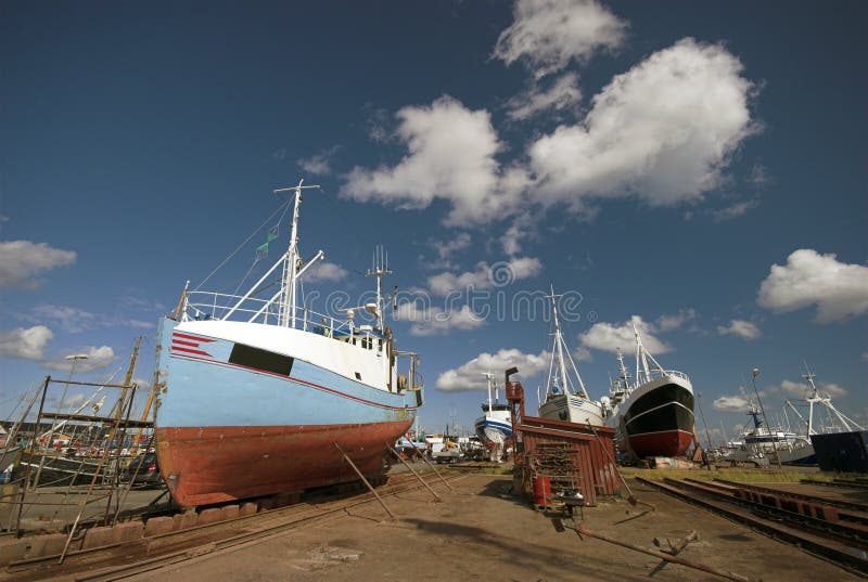 Boat on Land