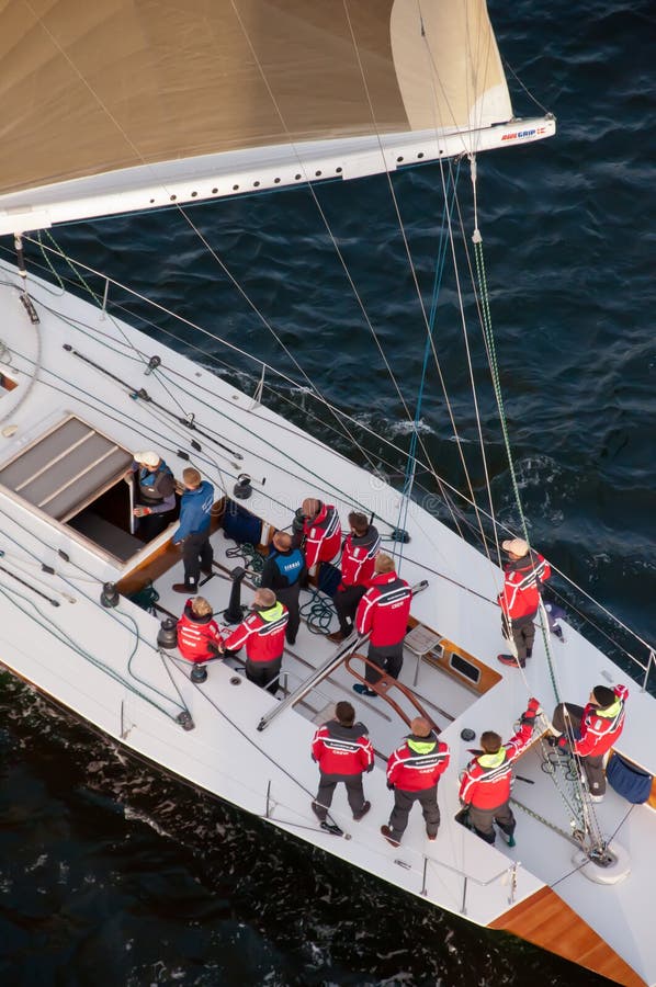 Boat racing 49er editorial stock photo. Image of jonas 