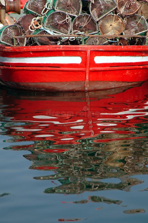 Boat reflections