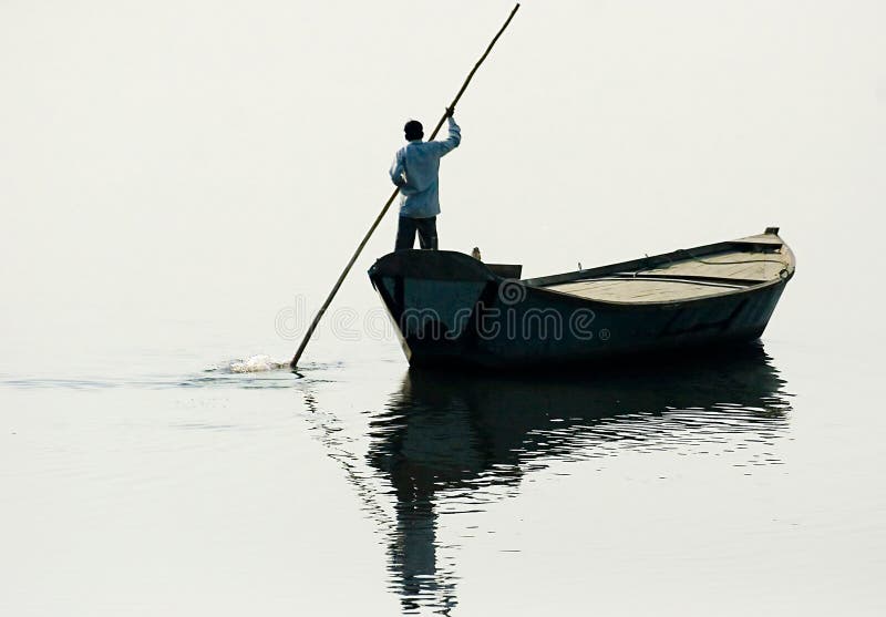 Boat in the river