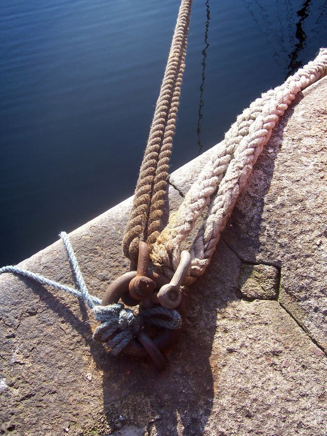 Boat rope tie