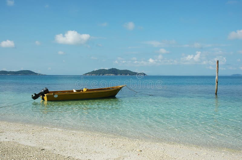 Boat and sea