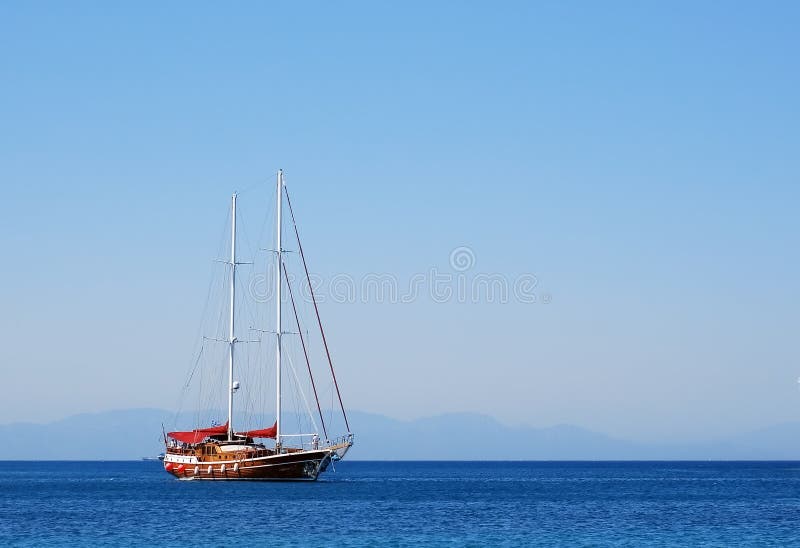 Boat on the sea