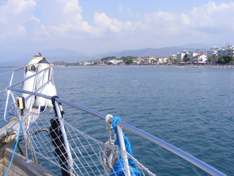Boat trip Turkey stock image. Image of recreation, sailing 23117571