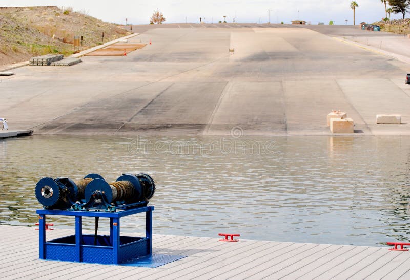 Boat winch stock photo. Image of ocen, docked, outdoors 26258520