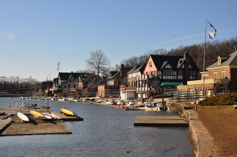 Boathouse Row, Fairmount Park, Philadelphia Stock Photo Image of