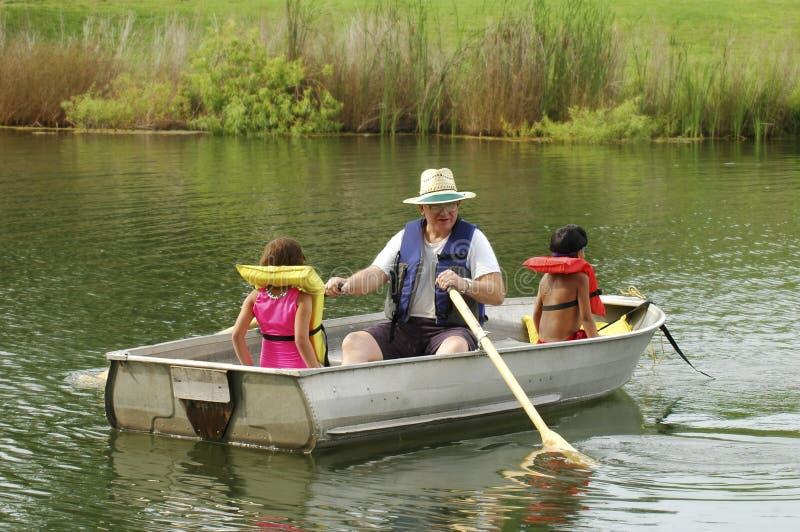 Boating with Grandpa