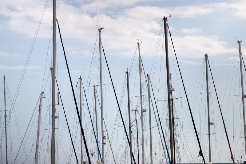 boats docked in the marina stock image boats docked in the marina stock image