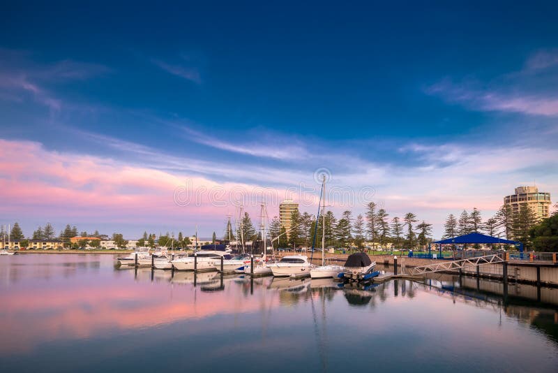 Boats at Glenelg, City of Holdfast Bay, South Australia.