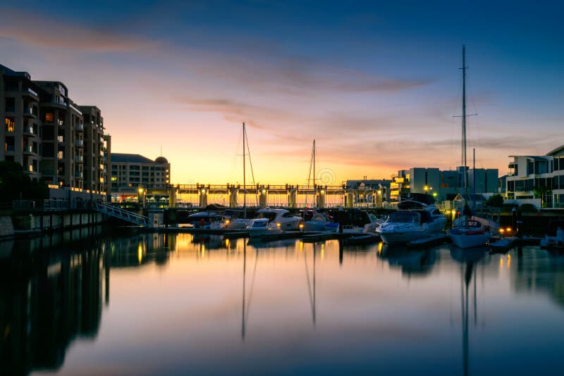 Boats at Glenelg, City of Holdfast Bay, South Australia.