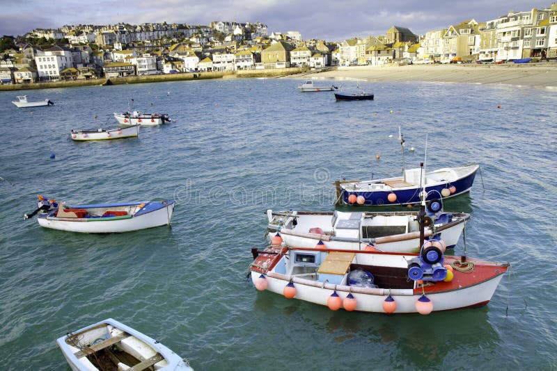 St Ives Cornwall England stock photos