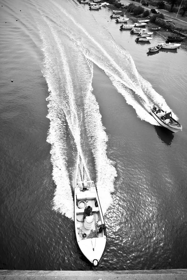 Boats at high speed