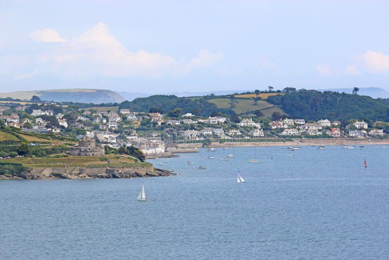River Fal estuary stock photo. Image of estuary, coastal 112116360