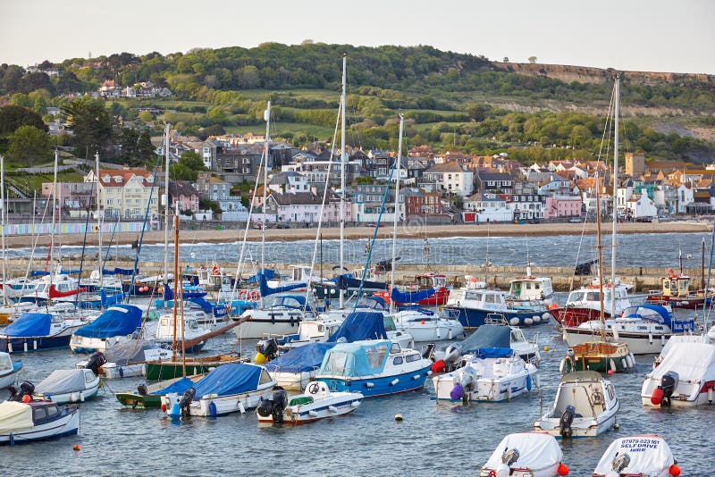 beached yacht lyme regis