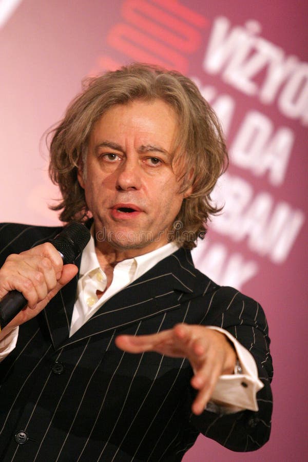 Bob Geldof portrait