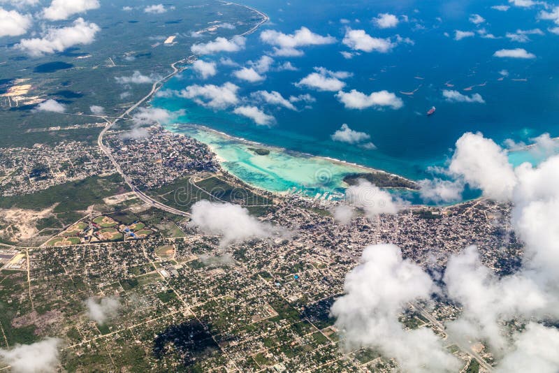 Boca Chica town in Dominican Republic