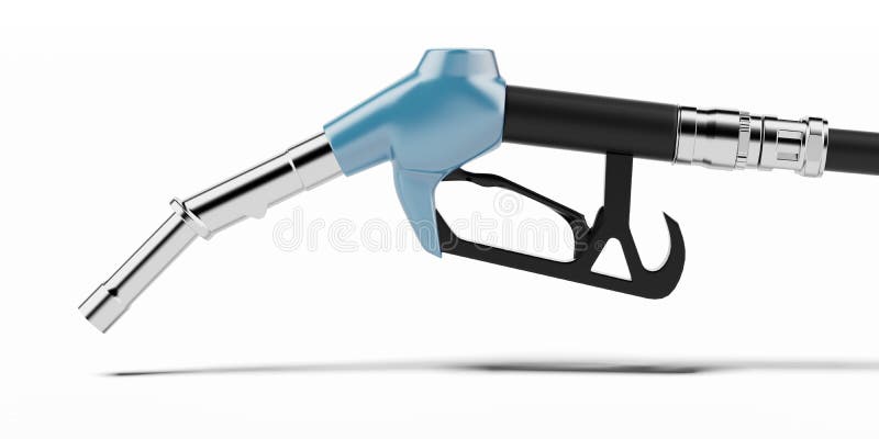 Boca del surtidor de gasolina de Bluef stock de ilustración Boca del surtidor de gasolina de Bluef stock de ilustración
