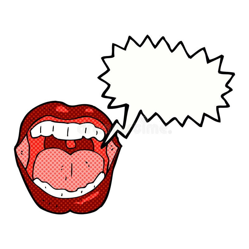 Conjunto de boca dos desenhos animados vetor(es) de stock de ©macrovector  190891210