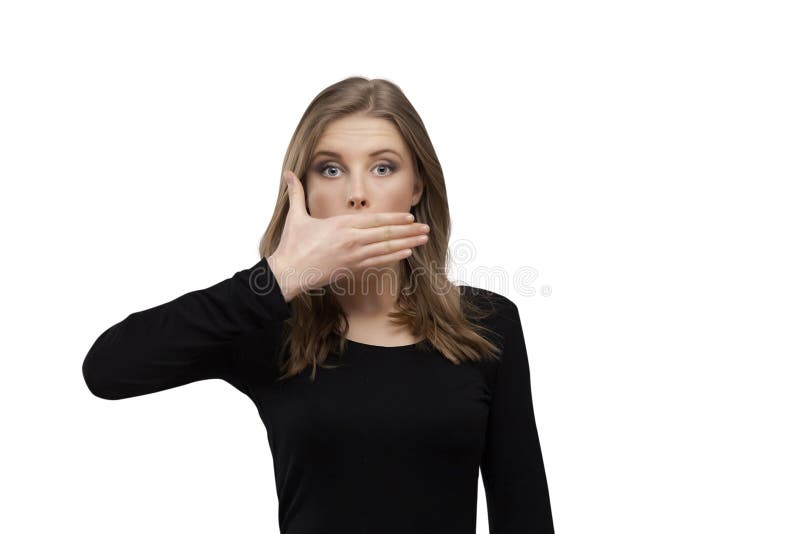 Sorriso A Bocca Chiusa Significato Bocca chiusa fotografia stock. Immagine di represso, forzatura - 45639860
