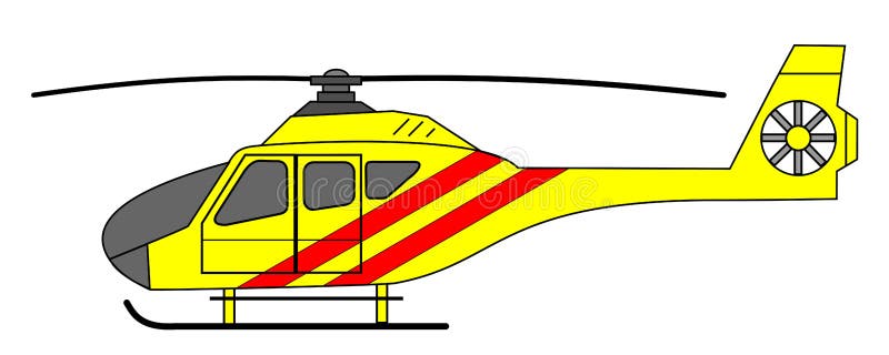 Ambulansowy helikopter ilustracja wektor Ambulansowy helikopter ilustracja wektor