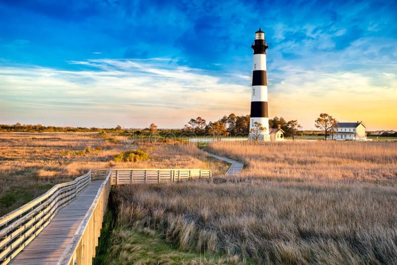 Bodie Island Lighthouse em North Carolina