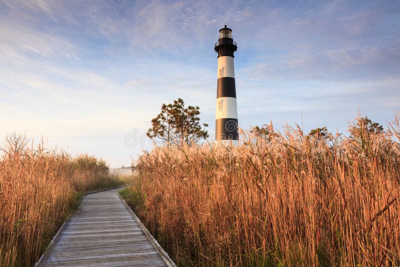 Bodie Island Lighthouse Outer Banks la Caroline du Nord OR photographie stock libre de droits Bodie Island Lighthouse Outer Banks la Caroline du Nord OR photographie stock libre de droits