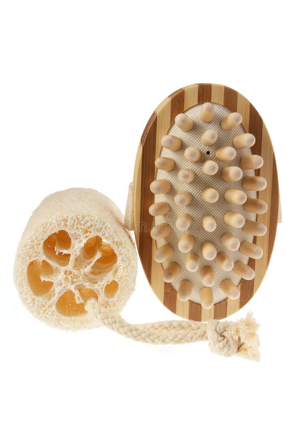 Body Brush and Loofah stock photo. Image of bathing, loofa 21693344