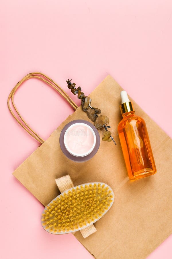 Body care natural wood products eco friendly on pink background. Zero waste concept. view from above. Massage brush. Accessories royalty free stock photos Body care natural wood products eco friendly on pink background. Zero waste concept. view from above. Massage brush. Accessories royalty free stock photos