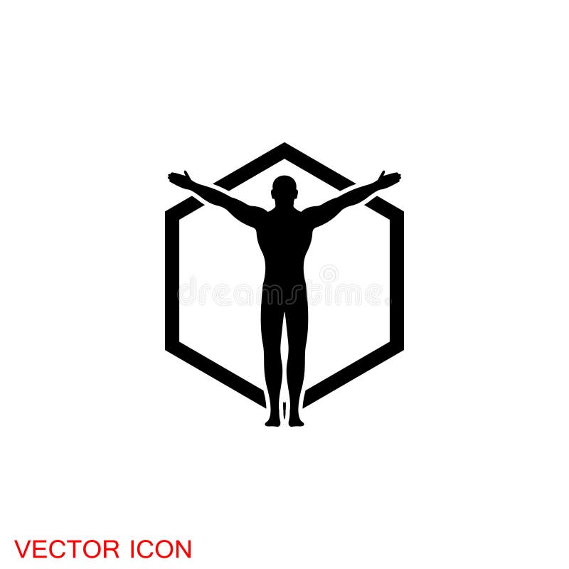body-icon-man-body-figure-size-icon-symbol-sign-pictogram-stock