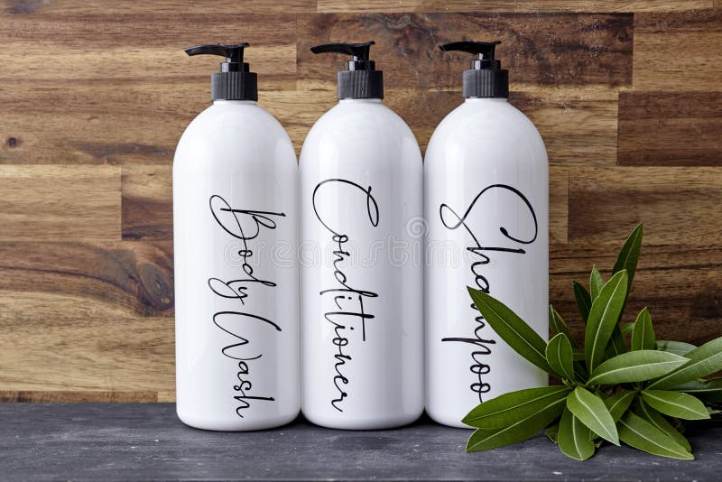 Body Lotion Bottles stock image. Image of container 211200211