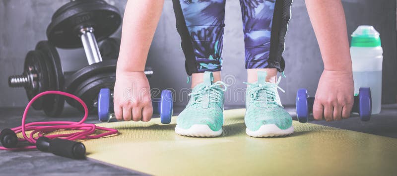 Body and Mind Workout in Loft Fitness Studio. Stock Image Image of
