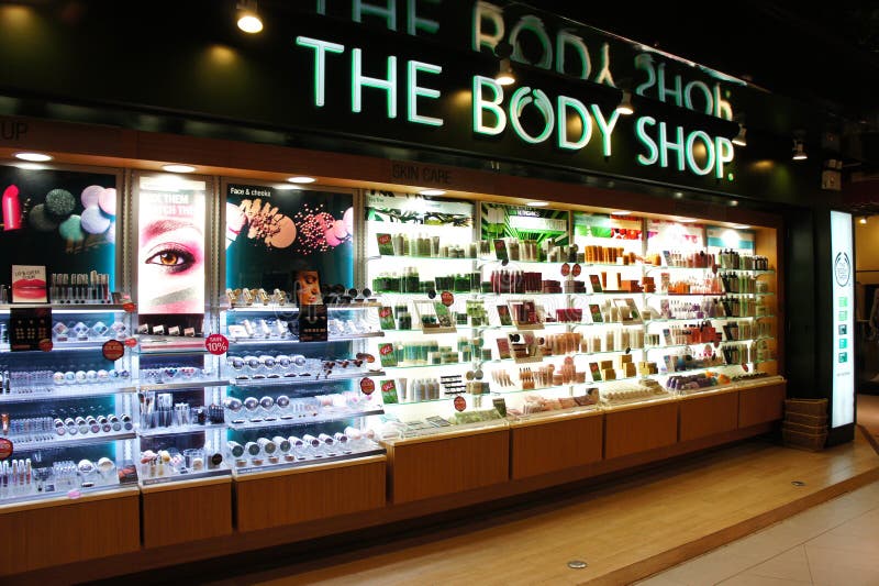 The Body Shop editorial photo. Image of collection, mall 23555691