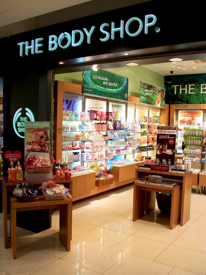 The Body Shop outlet editorial photography. Image of editorial 21504702