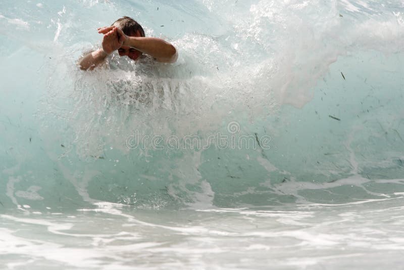 Body surfing stock image. Image of spray, health, coast 955557