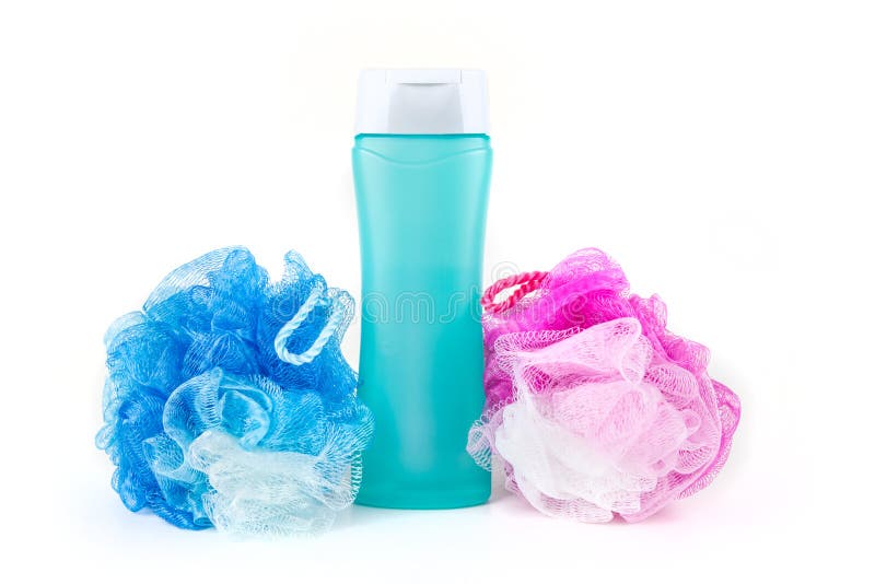 Body wash and loofah stock photo. Image of cosmetic, soap 81719270