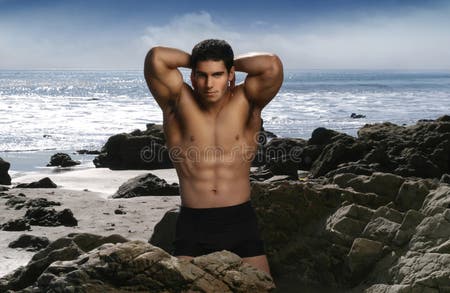 Hot Men Naked Beach Stock Photos - Free & Royalty-Free Stock Photos