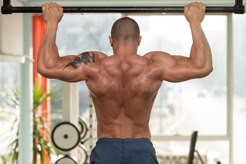 Bodybuilder Doing Pull Ups Best Back Exercises. Build, human.