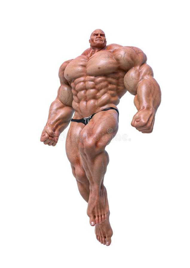 Bodybuilder mann