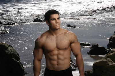 Hot Men Naked Beach Stock Photos - Free & Royalty-Free Stock Photos