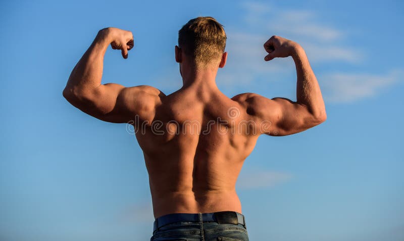 Erotic male muscle growth