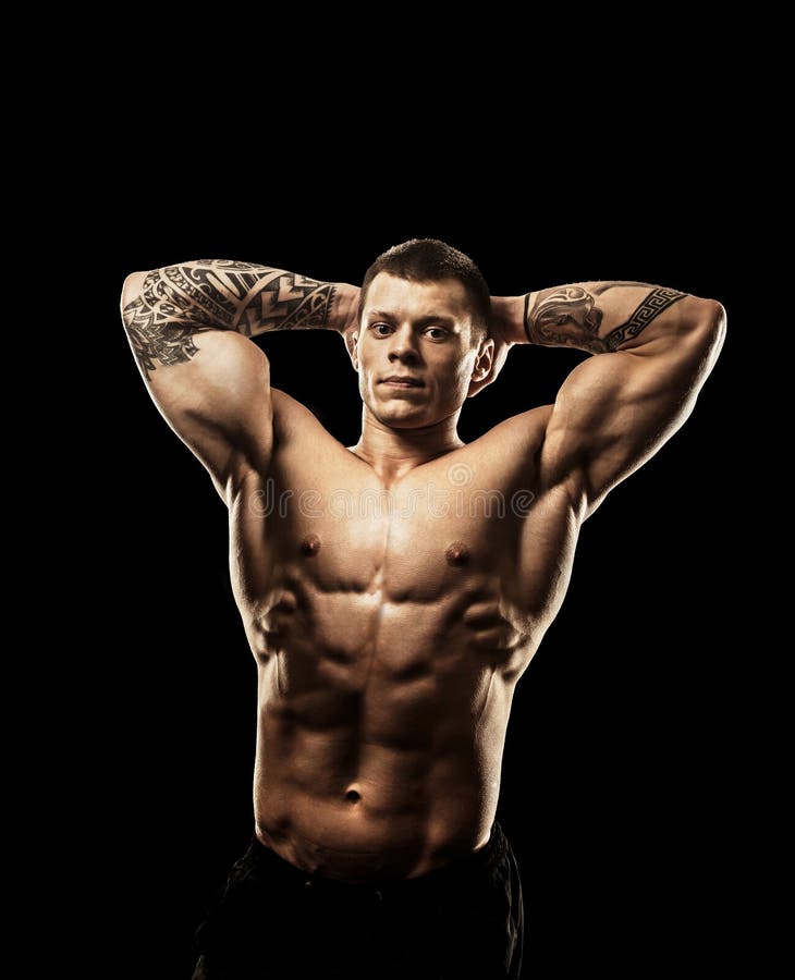 bodybuilder target313_0_ obraz stock bodybuilder target313_0_ obraz stock