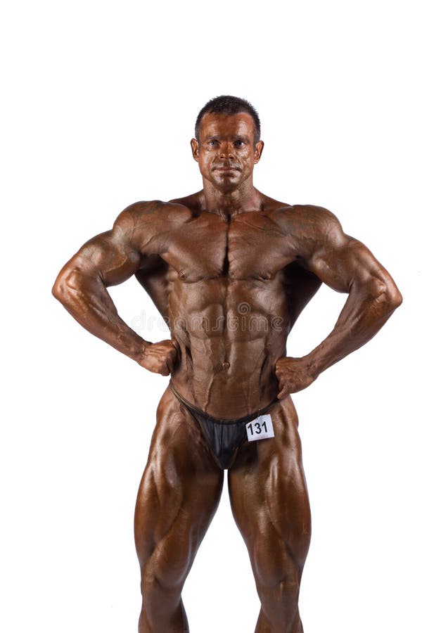 Bodybuilder target1279_0_ zdjęcie royalty free