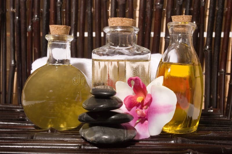 Bodycare massage items stock photo. Image of scent, luxury 4960820