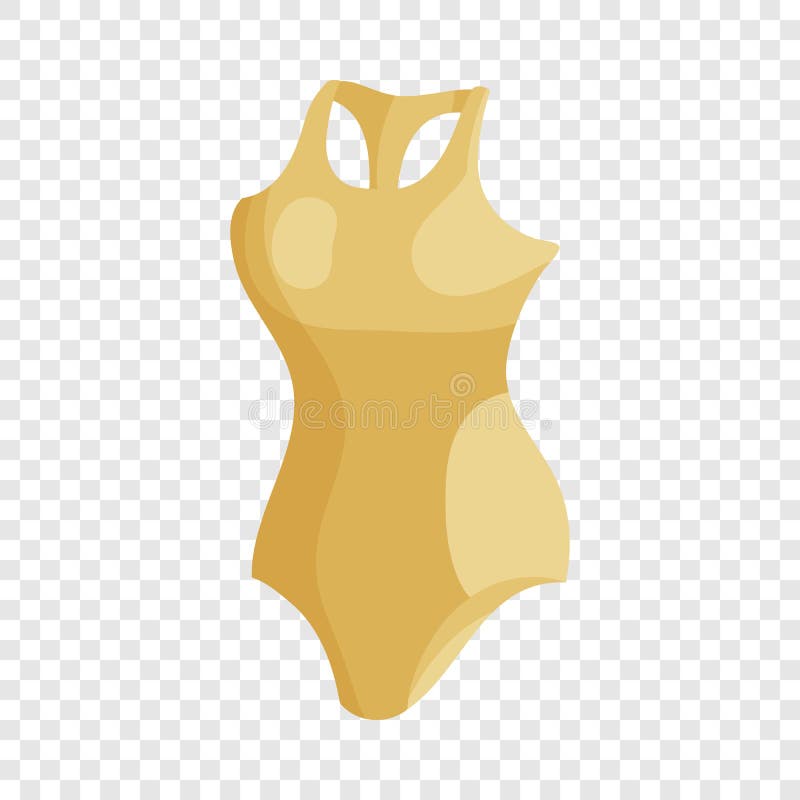 Bodysuit Icon, Cartoon Style Stock Vector Illustration of clothing