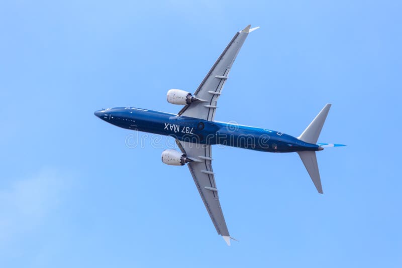 Boeing Maximum 737-9 stock fotografie Boeing Maximum 737-9 stock fotografie