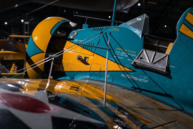 Boeing P26 Peashooter fotografia editorial. Imagem de estados 35813357