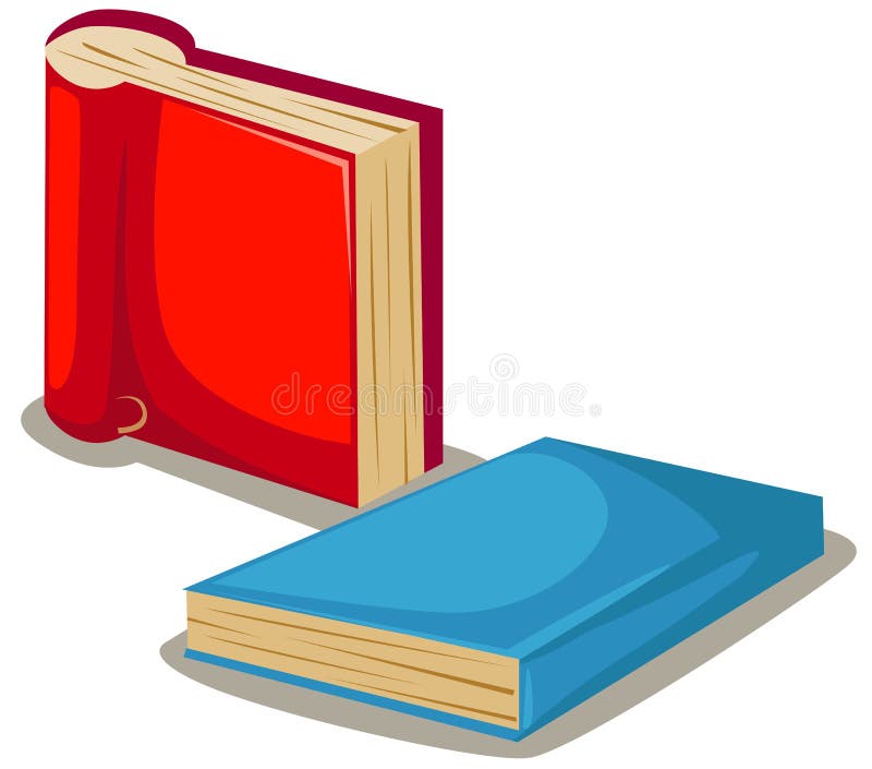 Open en Gesloten Boek vector illustratie. Illustration of gesloten -  42175884, image size:800x705