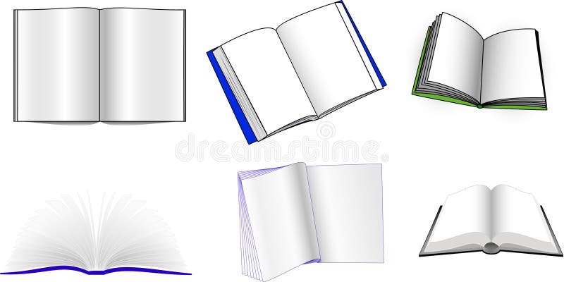 Boeken stock illustratie Boeken stock illustratie