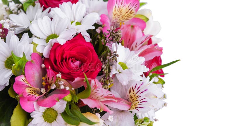 Boeket van bloemen royalty-vrije stock afbeelding Boeket van bloemen royalty-vrije stock afbeelding